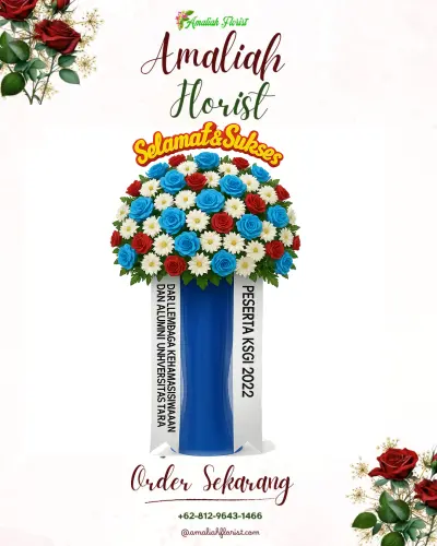 Standing Flower di Wyndham Opi Hotel Palembang
